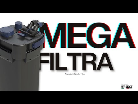 Mega Filtra Aquarium Canister Filter by SICCE