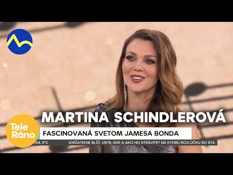 Martina Schindlerová: fascinovaná svetom Jamesa Bonda | Teleráno