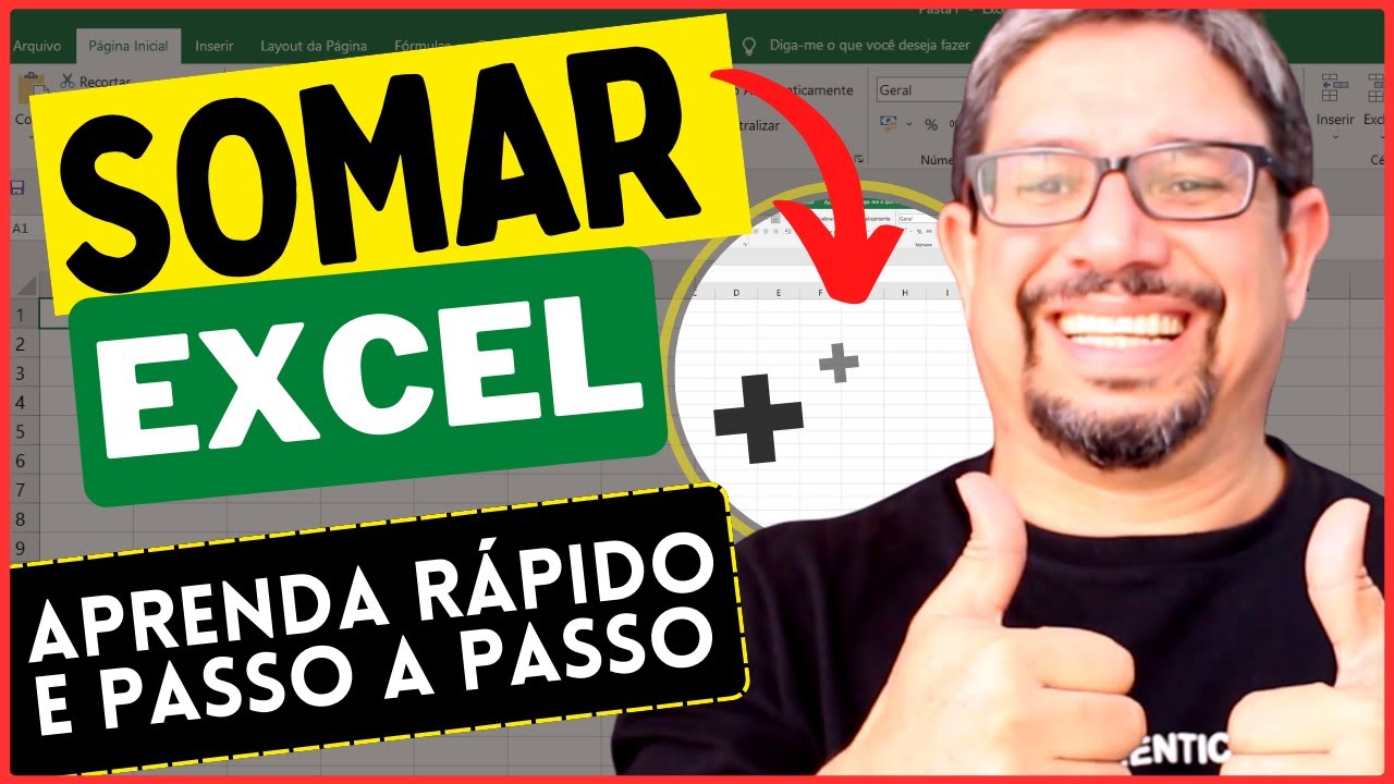 EXCEL BÁSICO: Como SOMAR no Excel? ➕Aprenda fazer soma no Excel em 2024. FÓRMULA soma no Excel!