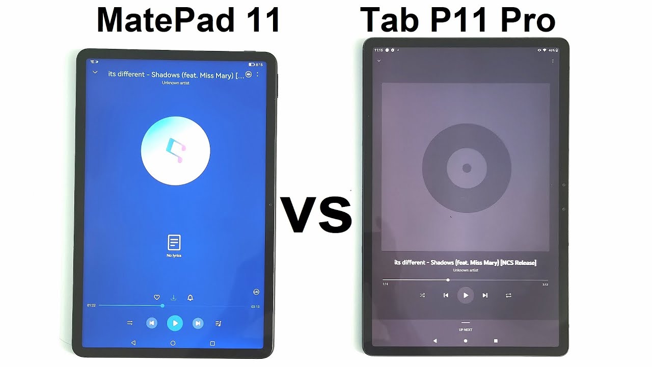 Huawei MatePad 11 vs Lenovo Tab P11 Pro - SPEAKER TEST