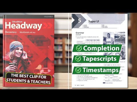 New Headway Elementary 5th Edition - Unit: 5 Super U! || Workbook