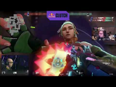 shroud react to most epic clutch by L1nk in vct master