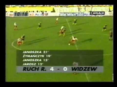 RUCH RADZIONKÓW 5 - 0 Widzew Łódź [Pierwszy mecz w Ekstraklasie rok 1998]
