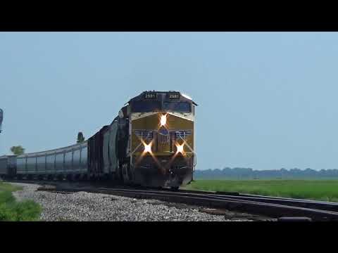 Solo UP ET44AH 2581 Leads Short Manifest on 7/22/17