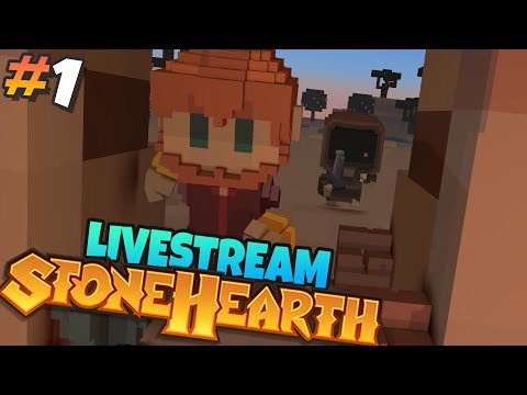 New Mod Jewels of the Orient - Stonehearth Livestream Gameplay Ace- Ep 1