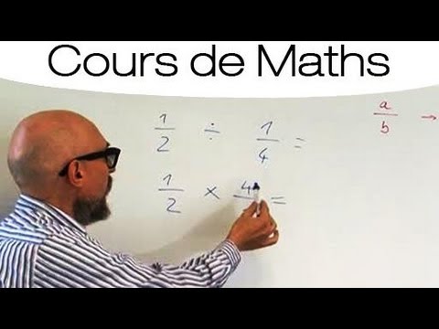 Maths : multiplication et division des fractions
