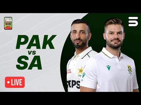 Live | Pakistan vs South Africa Test Series 2025 | 1st Test Day 2 | PCB | M3U1U