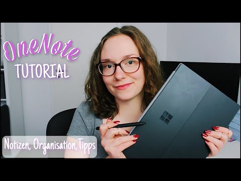 ONENOTE BEGINNER TUTORIAL - Using Surface for University // Organization, Notes, Tips, Tools