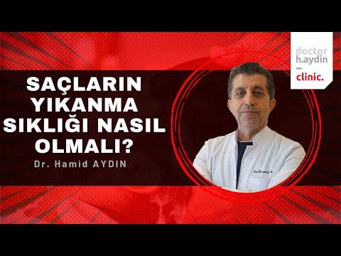 Saçların Yıkanma Sıklığı Nasıl Olmalı? - Dr. Hamid AYDIN