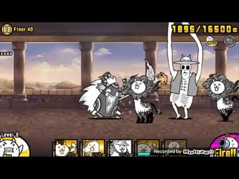 Heavenly Tower | Floor 31 - 40 | The Battle Cats