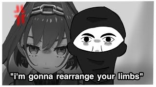 Kronii's warning for robbers