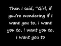 (If You're Wondering If I Want You To) I Want You To - WEEZER WITH LYRICS