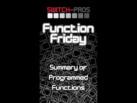 Function Friday - How to view the Summary of Programmed Functions of your panel in the app