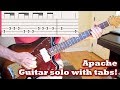 Apache Guitar Solo With Tabs