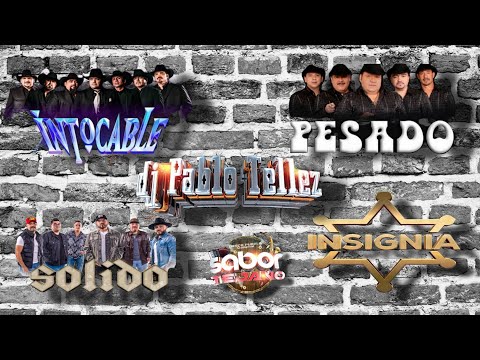 Intocable Pesado Intenso Solido Insignia Perseguidos Iman | Mix 2025 - Dj Pablo Tellez