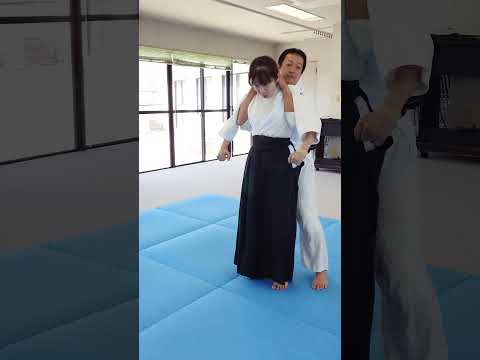 Aikido 羽交い締めを外す #aikido #合気道 #護身術