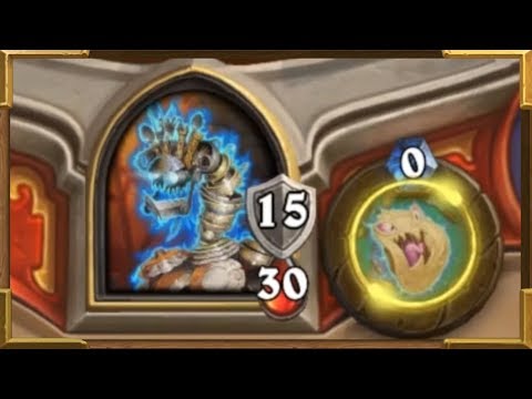 Hearthstone:[HEROIC] Silverware Golem (Boss 45 HP) | One Night in Karazhan