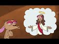 Ren Stimpy Reboot Music Harp Comedy Big Ascending Gliss Accent 03