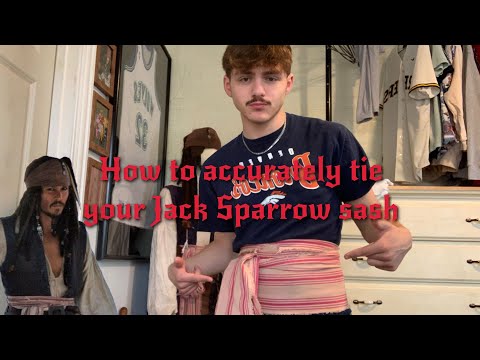 How to Tie Jack Sparrow’s Sash Like a True Pirate| Screen-Accurate Guide