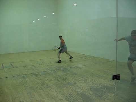 Only Court in Iraq - Racquetball - Angel vs Mike 06
