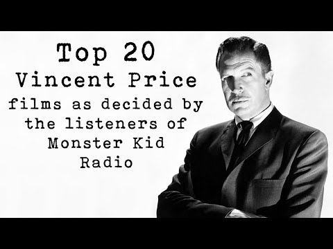 Top 20 Vincent Price films