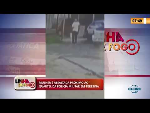 Mulher eÌ assaltada proÌximo ao quartel da PM em Teresina (19 05 20)