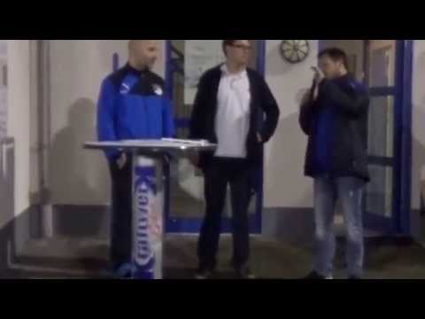 Trainergespräch nach Westfalia Rhynern gg SC Paderborn II 4:0