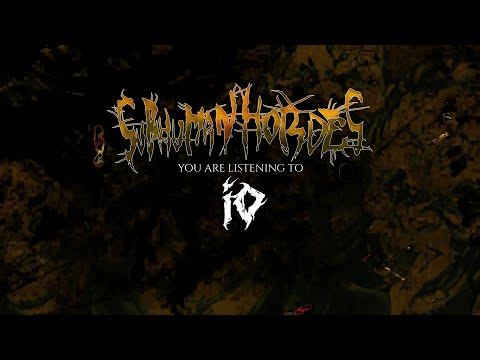 SUBHUMAN HORDES - IO [OFFICIAL LYRIC VIDEO] (2021) SW EXCLUSIVE