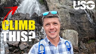 EP 8: "I Don't Know If I Can Make It..." Climbing Waterfall To The Base Of The Sharkstooth