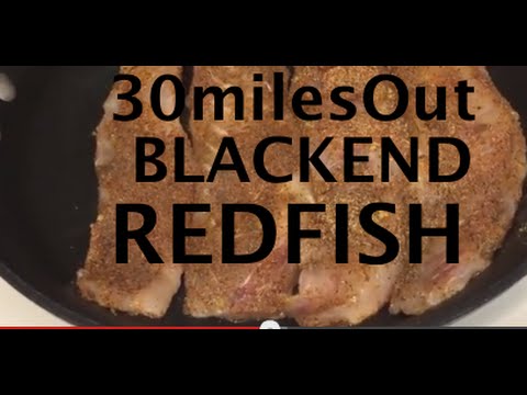 CATCH & COOK - Cajun Blackened Redfish - In the Kitchen with Ty & Theresa