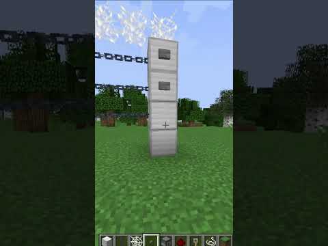 QuantumCrafter  - Electric Fence In Minecraft #shorts #minecraft