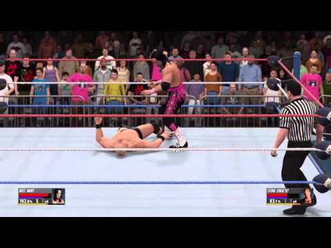 WWE 2K16 - 2K Showcase - Bret Hart vs Stone Cold Steve Austin (Bonus Match)