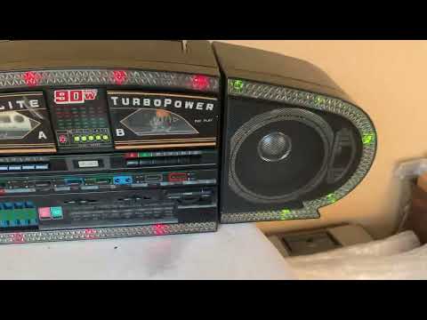 DISCOLITE TURBOPOWER BOOMBOX ***SOLD