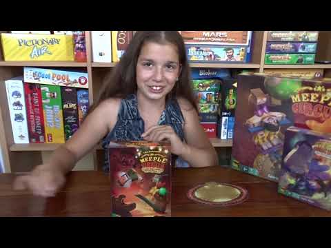 Meeple circus társasjáték 1. kiegészítő bemutató - Liza Világa