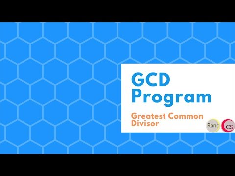 Gcd Recursive Program