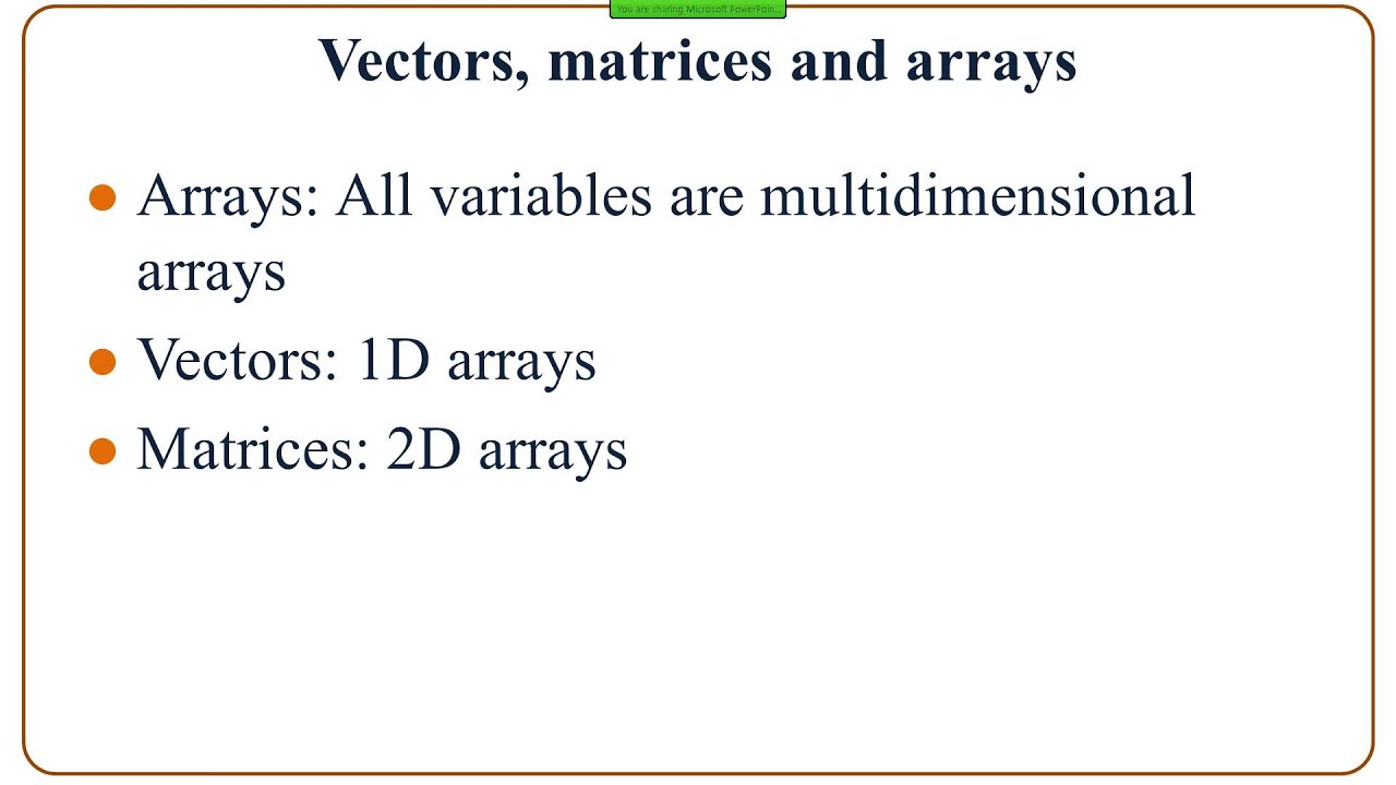MATLAB Programming Fundamentals