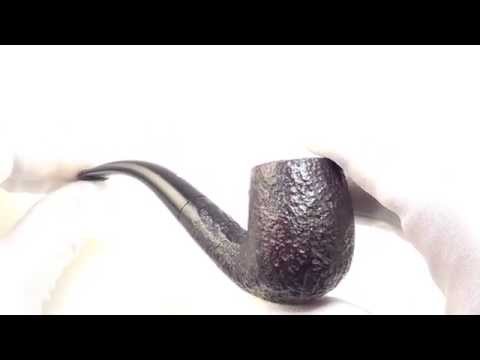 Dunhill Shell 1990 Group 2 Classic Half Bent Smoking Pipe From PIPELIST.COM