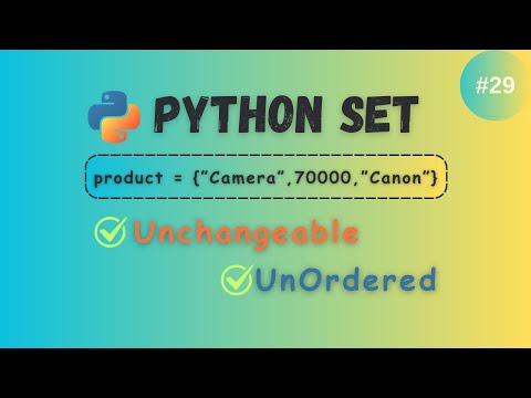 Session 30 Python Set Advance Tips On Data Structure Python Course