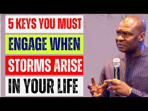 5 KEYS YOU MUST ENGAGE WHEN STORMS ARISE IN YOUR LIFE. Apostle Joshua selman  #viralvideo A-Caption