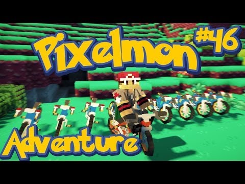 Pixelmon Minecraft Adventure Server Series! Ep 46 - Pokecycles Bike Race w/TheAtlanticCraft