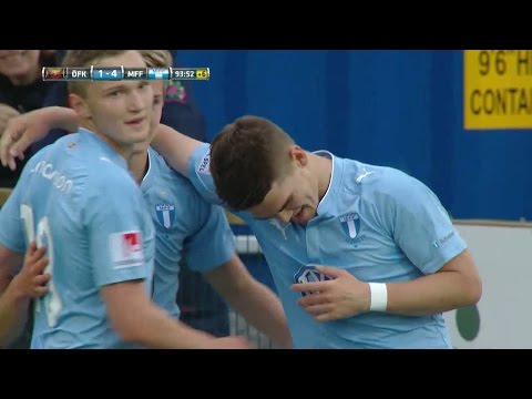 Kjartansson hattrickhjälte - gjorde 4-1 för MFF - TV4 Sport