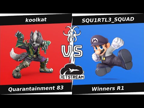 Quarantainment 83 Winners R1 - koolkat (Wolf) Vs SQU1RTL3_SQUAD (Mario) - SSBU