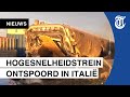 Twee doden bij treincrash Italië