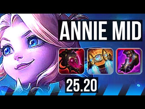 ANNIE vs GALIO (MID) | 9/1/13, Dominating | KR Master | 25.20