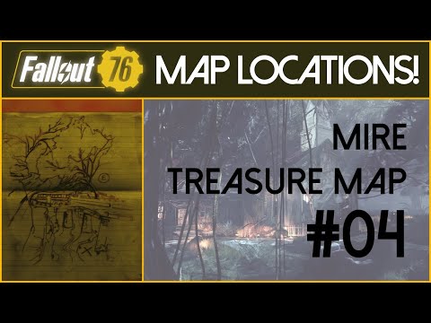 🐸Fallout 76 || The Mire 4 (Treasure Map Location)🐸