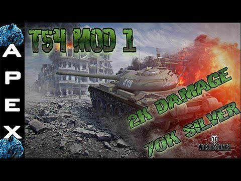 [T54 Mod 1 First Prototype] - 2K Damage - 70K Silver - Xbox One Gameplay