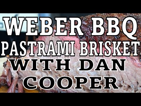 Pastrami Brisket from a Weber BBQ at WoWBBQ