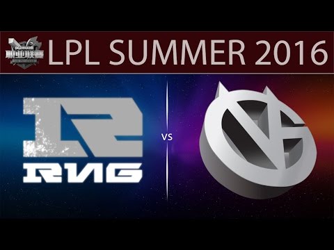 [LoL Highlights] RNG vs VG Game 1 | LPL Summer 2016 (29.05.2016) - Royal Never GiveUp vs Vici Gaming