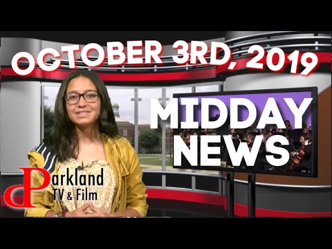 October 3rd, 2019 | Parkland Midday News