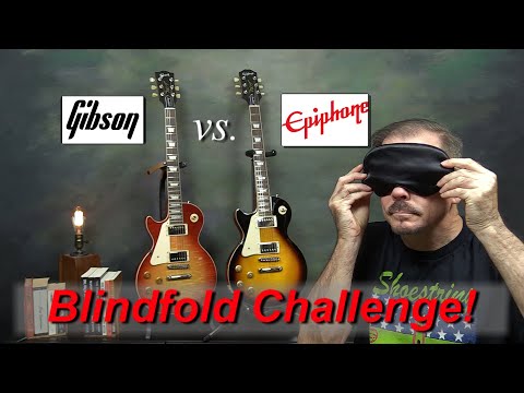 Blindfold Challenge: Gibson vs. Epiphone - 1950's Les Pauls.